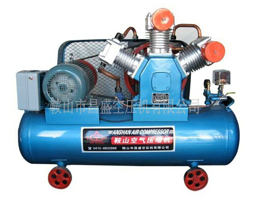 無油潤滑空壓機的工作原理。